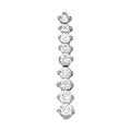 Round Diamond Journey Pendant