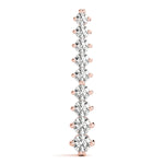 14K Rose Gold Diamond Journey Pendant