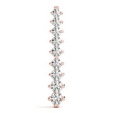 14K Rose Gold Diamond Journey Pendant