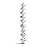 Round Diamond Journey Pendant