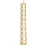 14K Yellow Gold Diamond Journey Pendant