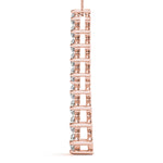 14K Rose Gold Diamond Journey Pendant