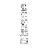 Round Diamond Journey Pendant
