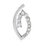 Multi-Diamond Journey Pendant in Precious Metal