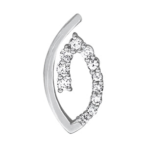 Multi-Diamond Journey Pendant in Precious Metal