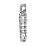 Multi-Diamond Journey Pendant in Precious Metal