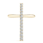 14K Yellow Gold Multi-Diamond Fashion Pendant