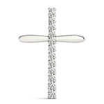 Multi-Diamond Cross Pendant