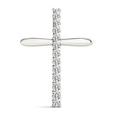 Multi-Diamond Cross Pendant