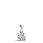 1.0 CT Round Diamond Solitaire Pendant