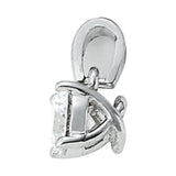 1.0 CT Round Diamond Solitaire Pendant