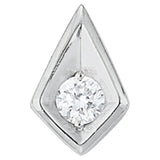 0.5 CT Round Diamond Solitaire Pendant