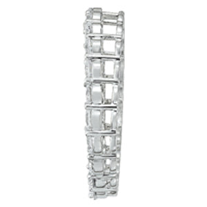 Multi-Diamond Circle Pendant