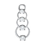 Diamond Journey Pendant in Fine Metals