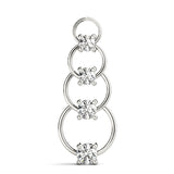Diamond Journey Pendant in Fine Metals