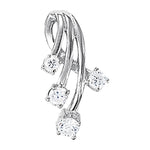 0.8 CTW Diamond Journey Pendant