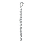Multi-Diamond Religious Cross Pendant