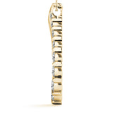 14K Yellow Gold 1 CT Diamond Journey Pendant