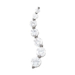Round Diamond Journey Pendant