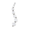 Round Diamond Journey Pendant