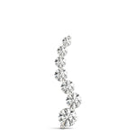 Round Diamond Journey Pendant