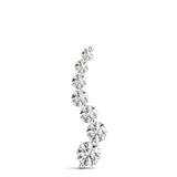 Round Diamond Journey Pendant