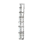 Round Diamond Journey Pendant