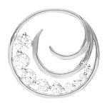 Round Diamond Journey Pendant