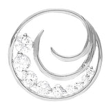 Round Diamond Journey Pendant