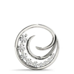 Round Diamond Journey Pendant