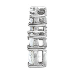 1 CTW Round Diamond Journey Pendant