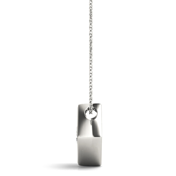 1.0 CT Round Diamond Solitaire Pendant