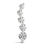 0.6 CTW Round Diamond Journey Pendant