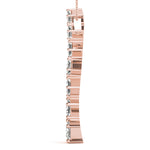 14K Rose Gold Diamond Journey Pendant 1.5ctw