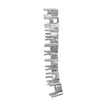 14K White Gold Square Diamond Pendant