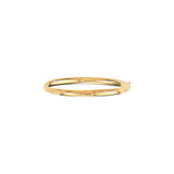 10K Gold Polished Bangle