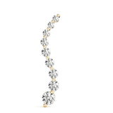 14K Yellow Gold Diamond Journey Pendant