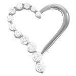 Multi-Diamond Round Pendant Necklace