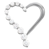 Multi-Diamond Round Pendant Necklace