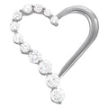 Multi-Diamond Round Pendant Necklace