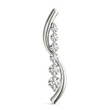 Diamond Journey Pendant in Multiple Metals
