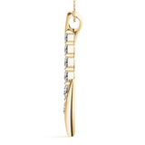 14K Yellow Gold Diamond Journey Pendant