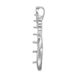 Diamond Journey Pendant in Multiple Metals