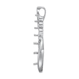 Diamond Journey Pendant in Multiple Metals