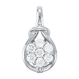 7-Stone Round Diamond Fashion Pendant