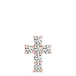14K Rose Gold Diamond Fashion Pendant