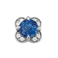 Round Diamond Halo Pendant