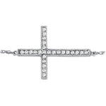 Multi-Diamond Cross Pendant in Gold