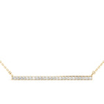 14K Yellow Gold Diamond Fashion Pendant