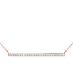 14K Rose Gold Round Diamond Fashion Ring